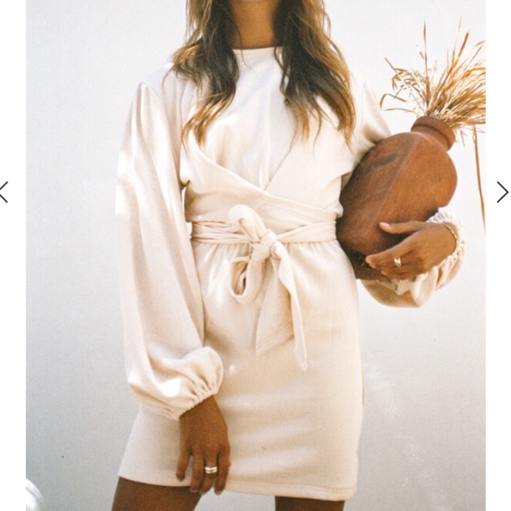 Asher wrap dress